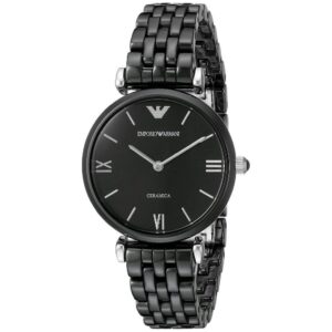 Emporios Armanis Women's Black Ceramic Watch